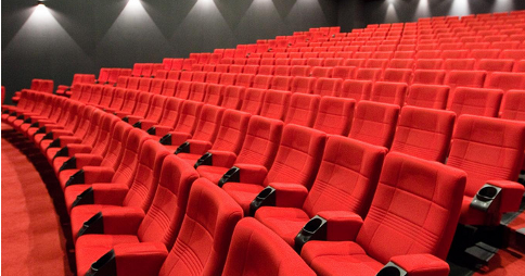 Rows of empty cinema seats. Image credit: m4tik via Flickr