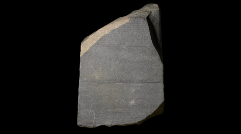 The Rosetta Stone. Image credit: The British Museum