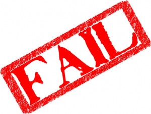 Image of Fail stamp